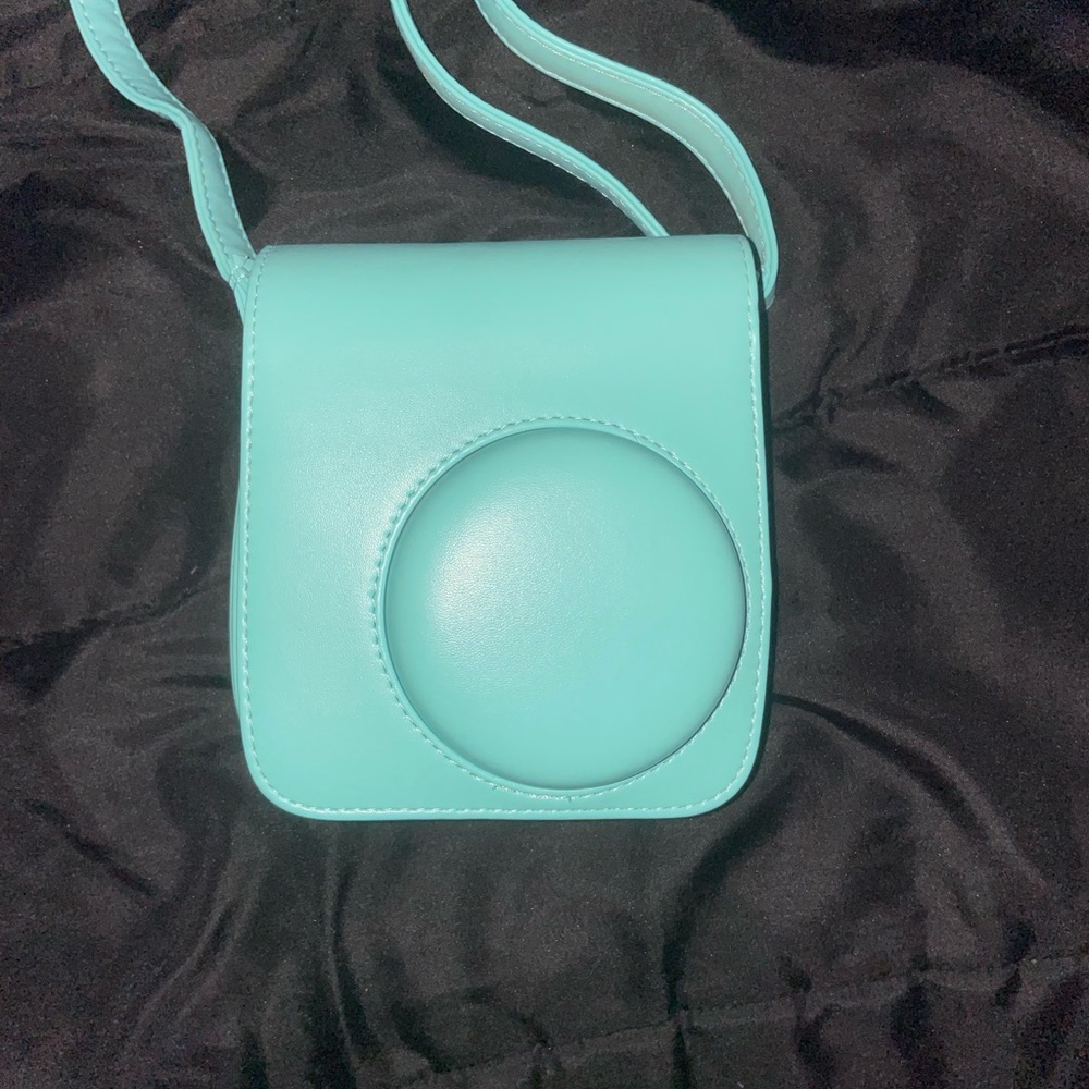 Cyan Polaroid Carrying Case